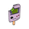 Broche Creativo de Paleta de Hielo y Consola de Videojuegos