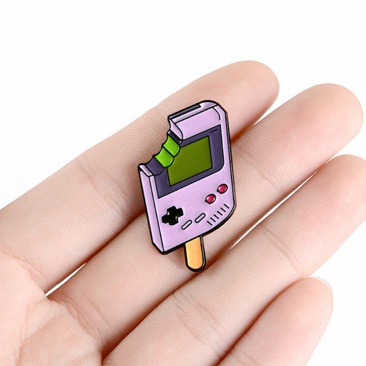 Broche Creativo de Paleta de Hielo y Consola de Videojuegos - Image 4