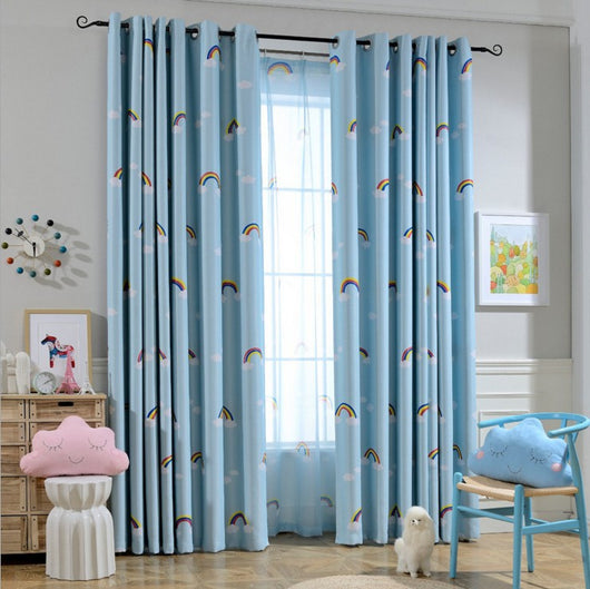 Cortina Blackout Arcoíris para Dormitorio Infantil - Tela Opaca - Image 7