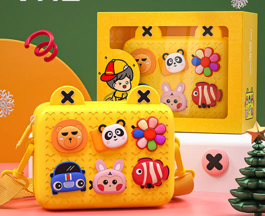 Bolsa Mensajera Infantil Personalizable con Diseño Cartoon