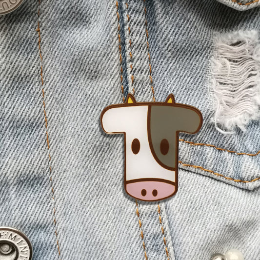 Broche Acrílico Personalizable con Letras y Números - Pin Decorativo de Dibujos Animados