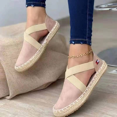 Zapatos Pescador Retro Coreano para Mujer Talla Grande con Suela Plana - Image 4