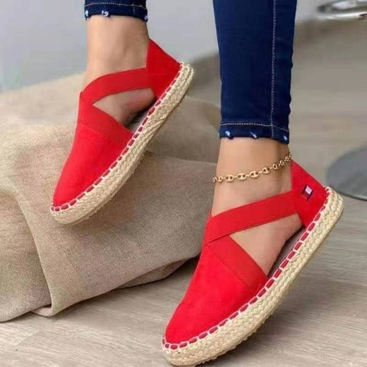 Zapatos Pescador Retro Coreano para Mujer Talla Grande con Suela Plana - Image 2