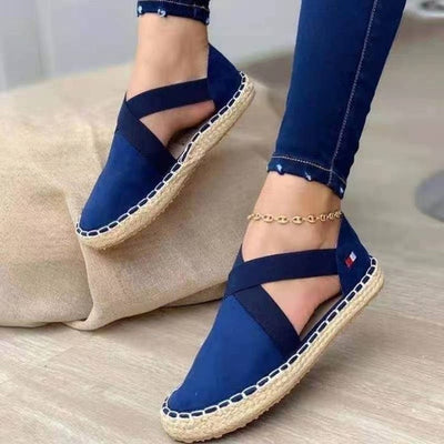 Zapatos Pescador Retro Coreano para Mujer Talla Grande con Suela Plana - Image 3