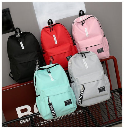 Mochila Escolar de Gran Capacidad para Parejas - Estudiantes Secundaria con Logo Personalizable - Image 12