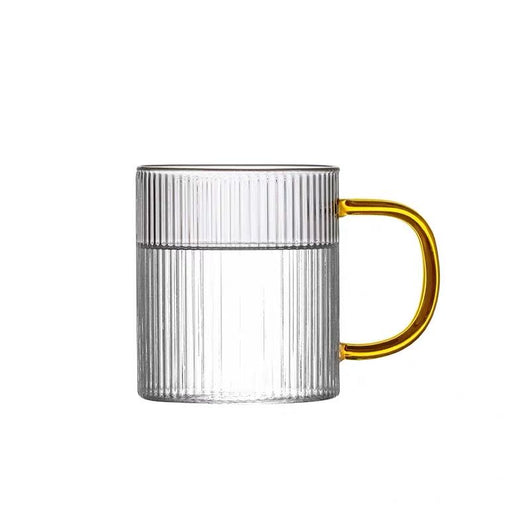 Juego de Tazas de Té Vidrio con Patrón Costillas - Diseño Rayas Verticales - Image 11