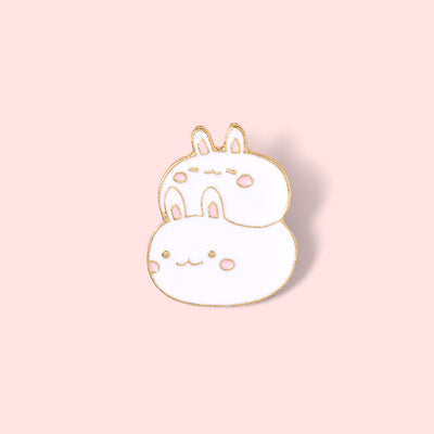 Broche Conejo Regordete Adorable - Diseño Creativo y Colorido - Image 6