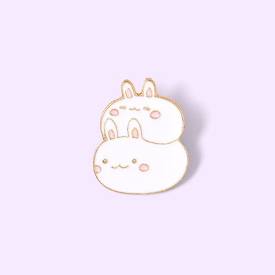 Broche Conejo Regordete Adorable - Diseño Creativo y Colorido - Image 7