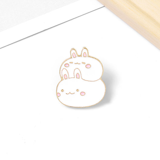 Broche Conejo Regordete Adorable - Diseño Creativo y Colorido - Image 4