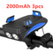 Azul 2000 mAh 3 Peças