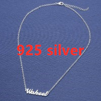 Collar Personalizado con Letra de Nombre en Aleación Dorada y Cobre - Image 5