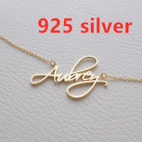 Collar Personalizado con Letra de Nombre en Aleación Dorada y Cobre - Image 8