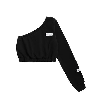 Blusa Asimétrica de Manga Larga - Diseño Atrevido y Elegante para Primavera y Verano - Image 5