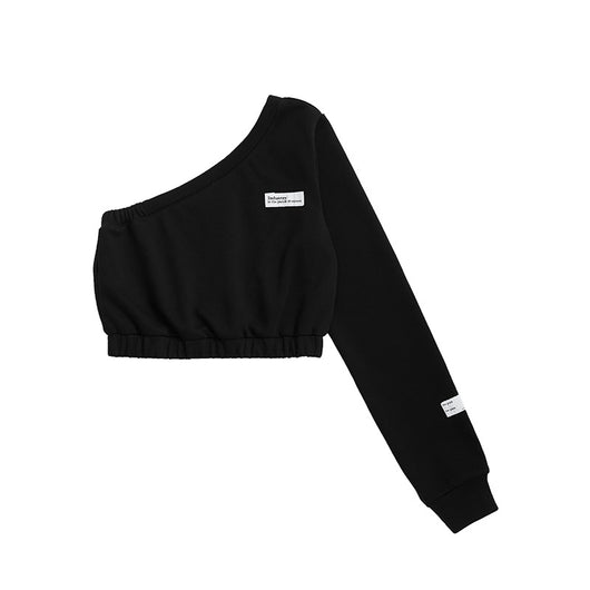 Blusa Asimétrica de Manga Larga - Diseño Atrevido y Elegante para Primavera y Verano
