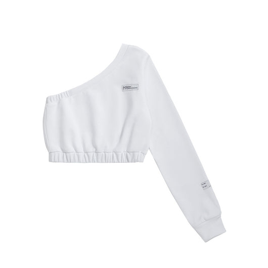 Blusa Asimétrica de Manga Larga - Diseño Atrevido y Elegante para Primavera y Verano - Image 3