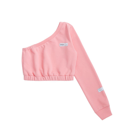 Blusa Asimétrica de Manga Larga - Diseño Atrevido y Elegante para Primavera y Verano - Image 2