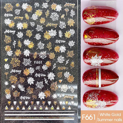 Pegatinas de Uñas 5D con Relieve Tridimensional Japonesas - Image 67