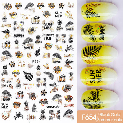 Pegatinas de Uñas 5D con Relieve Tridimensional Japonesas - Image 9