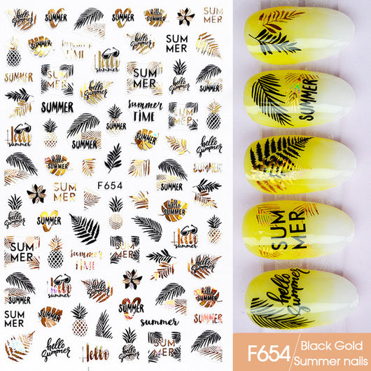 Pegatinas de Uñas 5D con Relieve Tridimensional Japonesas - Image 9