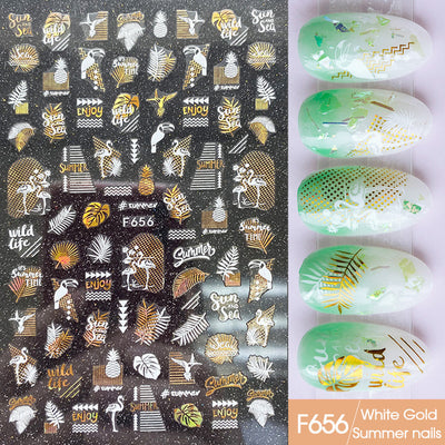 Pegatinas de Uñas 5D con Relieve Tridimensional Japonesas - Image 3
