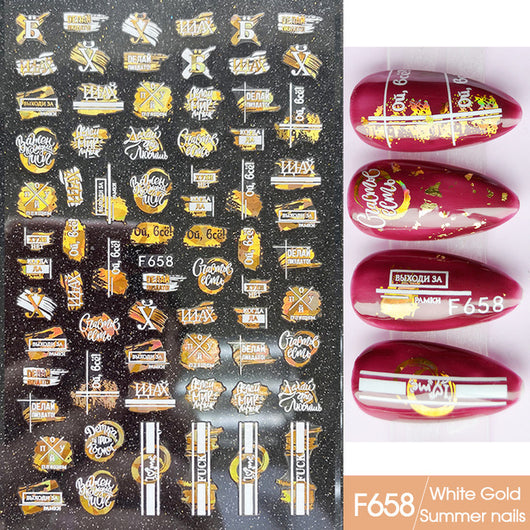 Pegatinas de Uñas 5D con Relieve Tridimensional Japonesas - Image 5
