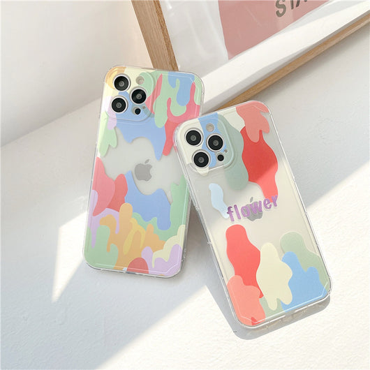 Funda para iPhone con Diseño Geométrico Abstracto Compatible con Apple