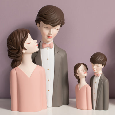 Esculturas de Corazón para Parejas - Decoración Moderna del Hogar y Regalo de Boda - Image 6