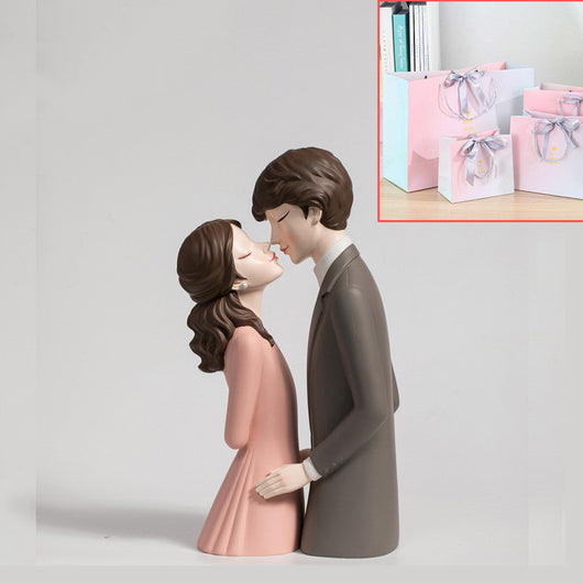 Esculturas de Corazón para Parejas - Decoración Moderna del Hogar y Regalo de Boda - Image 8