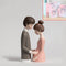 Esculturas de Corazón para Parejas - Decoración Moderna del Hogar y Regalo de Boda