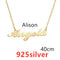 Gold 925silver Alison - 40cm