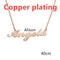 Rose Gold Copper plating Alison - 40cm