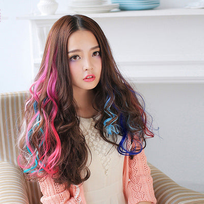 Extensión de Cabello Colgante con Degradado y Mechas Iluminadas - Image 5