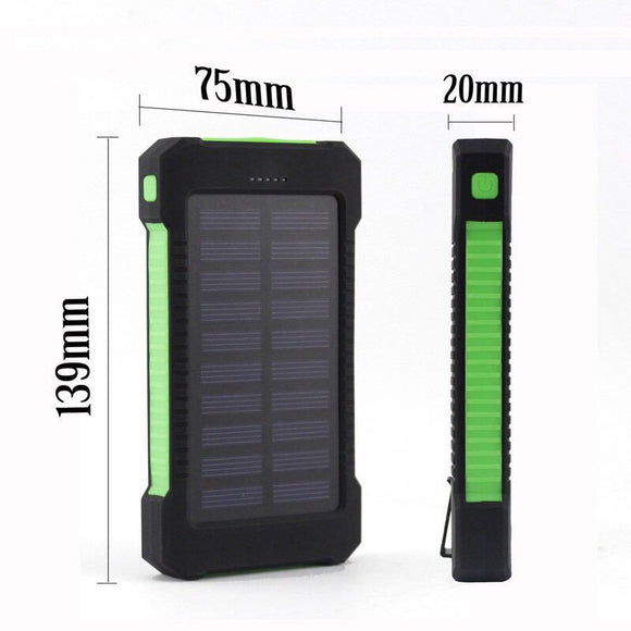 Banco de Energía Solar Ultradelgado Resistente al Agua