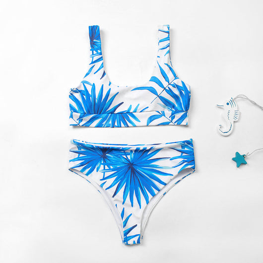 Bikini Tropical de Dos Piezas para Playa - Diseño Estampado Moderno y Sexy - Image 19