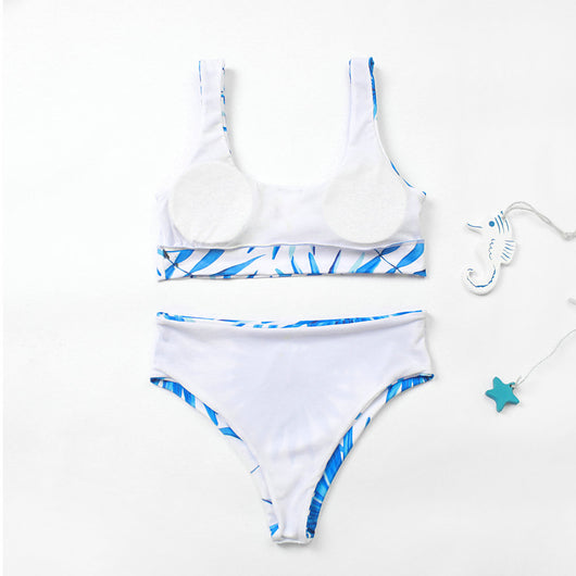 Bikini Tropical de Dos Piezas para Playa - Diseño Estampado Moderno y Sexy - Image 21