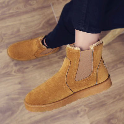 Botas de Nieve para Hombre con Forro Térmico y Algodón Grueso - Image 8