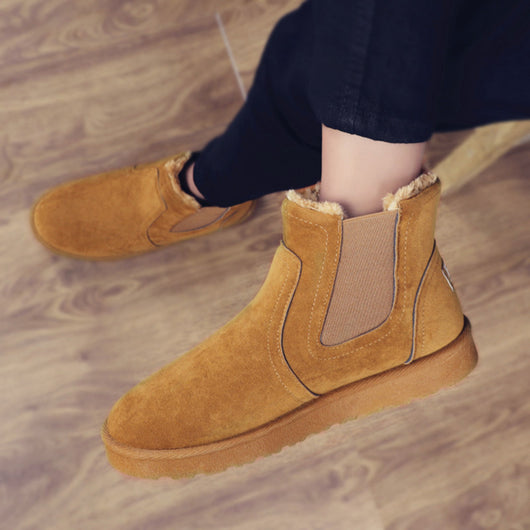 Botas de Nieve para Hombre con Forro Térmico y Algodón Grueso - Image 8