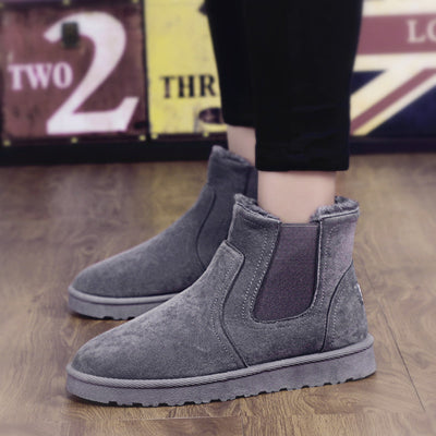 Botas de Nieve para Hombre con Forro Térmico y Algodón Grueso - Image 2