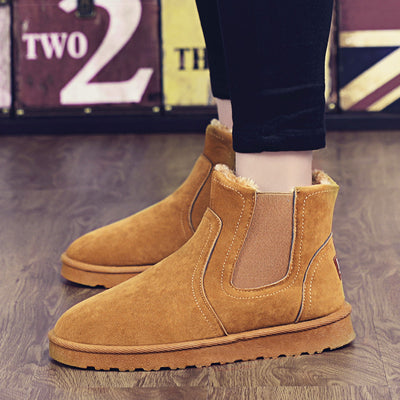 Botas de Nieve para Hombre con Forro Térmico y Algodón Grueso - Image 3