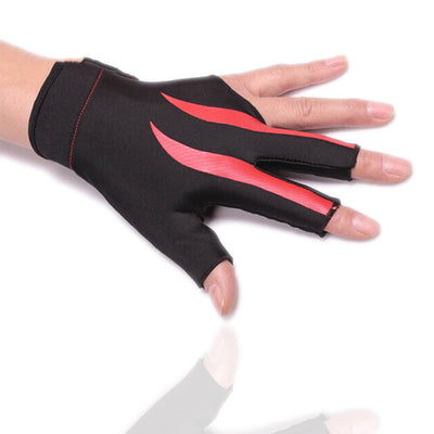 Guante de Billar Profesional de Tres Dedos Lycra Antideslizante para Taco de Billar - Image 15