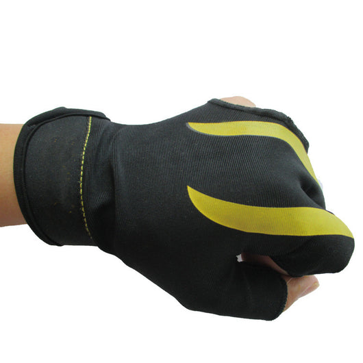 Guante de Billar Profesional de Tres Dedos Lycra Antideslizante para Taco de Billar - Image 3
