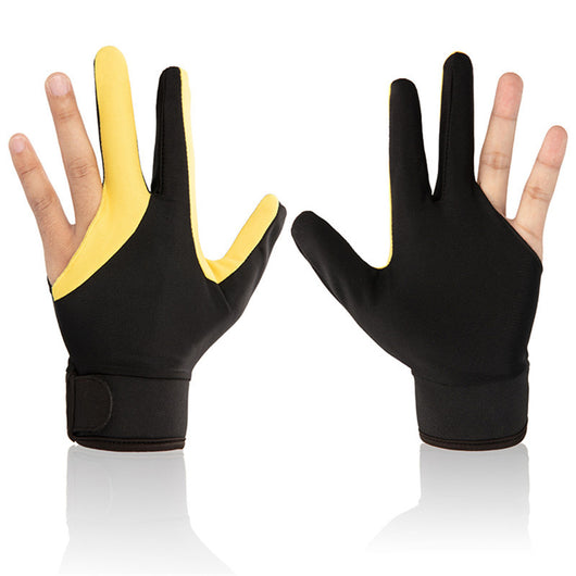 Guante de Billar Profesional de Tres Dedos Lycra Antideslizante para Taco de Billar - Image 4