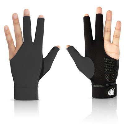 Guante de Billar Profesional de Tres Dedos Lycra Antideslizante para Taco de Billar - Image 5