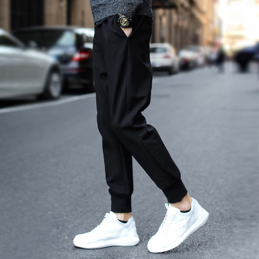 Pantalones de Chándal Slim Casual Coreanos - Image 7