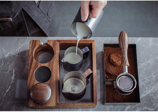 Contenedor de Residuos de Café en Madera Maciza con Asa - Image 2