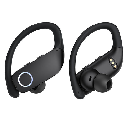 Auriculares Bluetooth Semiabiertos con Pantalla Digital y Cancelación de Ruido