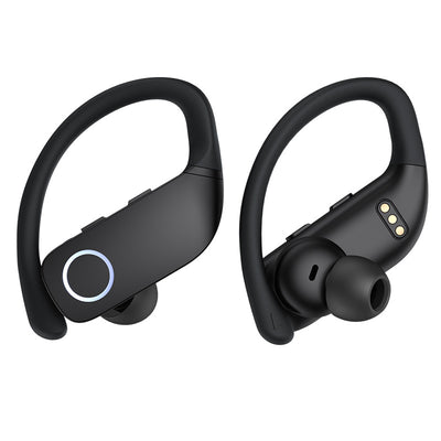 Auriculares Bluetooth Semiabiertos con Pantalla Digital y Cancelación de Ruido