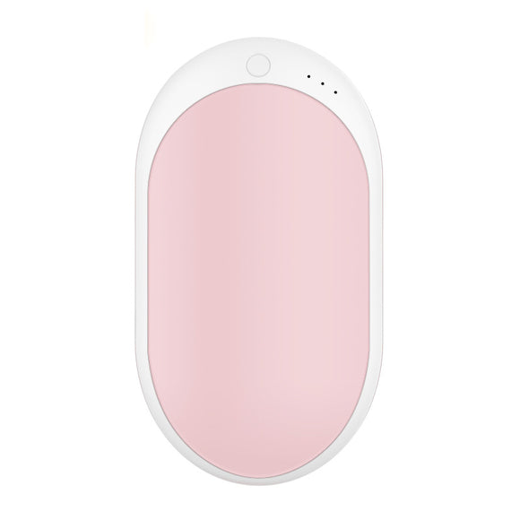 Calentador de Manos Recargable Doble Cara - Diseño Moderno y Portátil