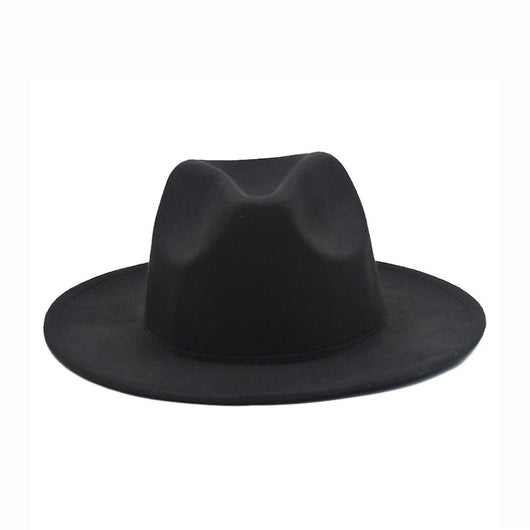Sombrero de Fieltro con Cinturón Metálico y Ala Ancha - Image 11