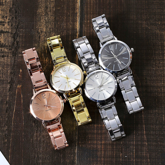 Reloj Deportivo Mujer Malla Acero Inoxidable Cuarzo Minimalista - Image 12